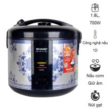 Nồi Cơm Điện Sharp KS-19TJV BC 1.8 lít