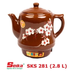 Siêu Sắc Thuốc Seika 2.8L (Sứ Bát Tràng) SKS281