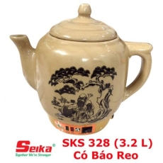 Siêu Sắc Thuốc Seika 3.2 L ( Có Báo Reo – Sứ Bát Tràng ) SKS328