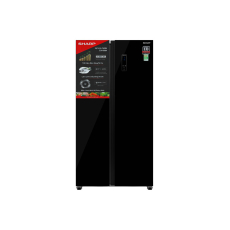 Tủ lạnh Sharp Inverter 532 lít Side By Side SJ-SBX530VG-BK