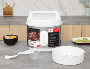 Nồi cơm nắp gài Toshiba 1 lít RC-10JRUVN(W)