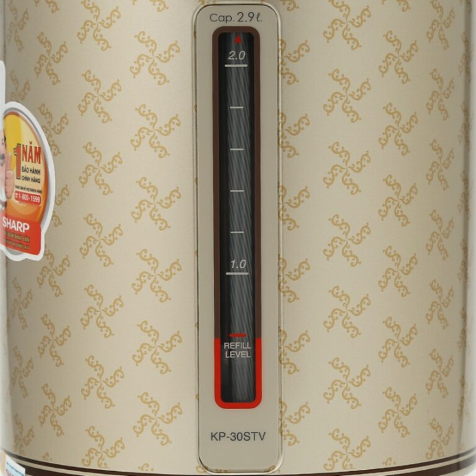Bình thủy điện Sharp KP-30STV RB 2.9 lít