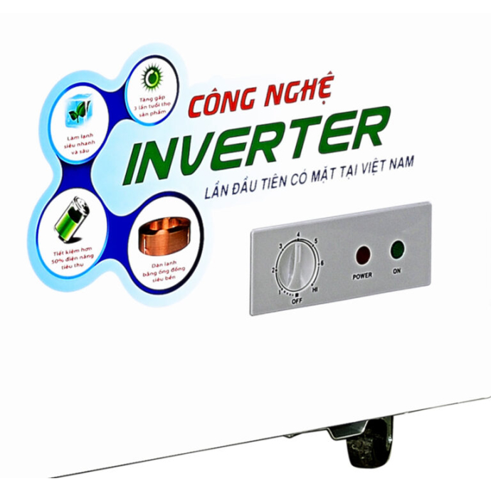 Tủ đông Sanaky Inverter 208 lít VH-2599A4K