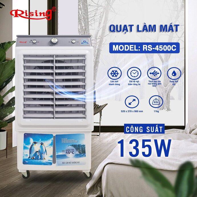 Quạt làm mát Rising RS-4500C 45L