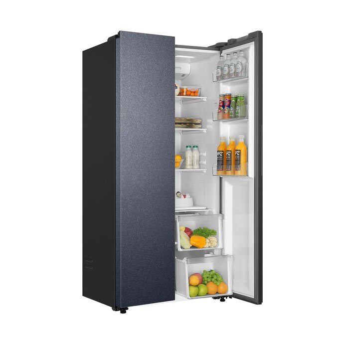 Tủ lạnh Side by Side Aqua Inverter 490 lít AQR-S552XA(CBC)
