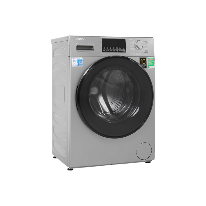 Máy giặt Aqua Inverter 9 kg AQD-D900F S lồng ngang
