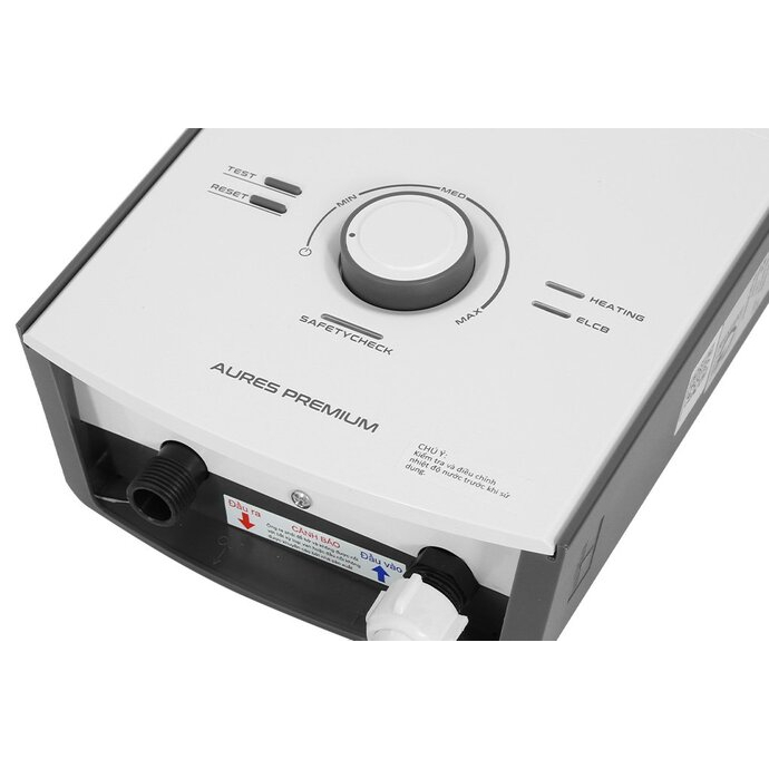 Máy nước nóng trực tiếp Ariston 4500W AURES PREMIUM 4.5P INVORY