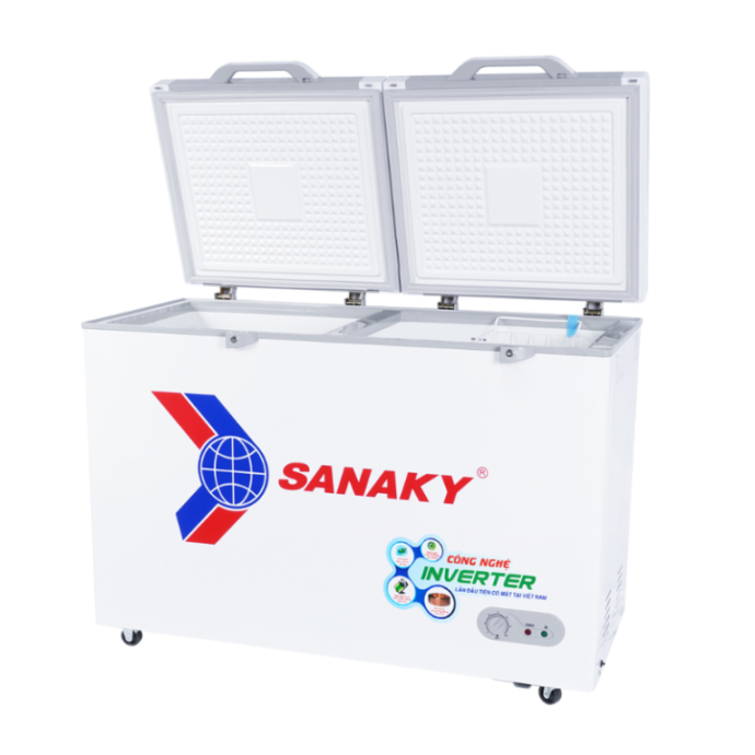 Tủ Đông mặt kính cường lực Sanaky 235 lít VH-2899A4K