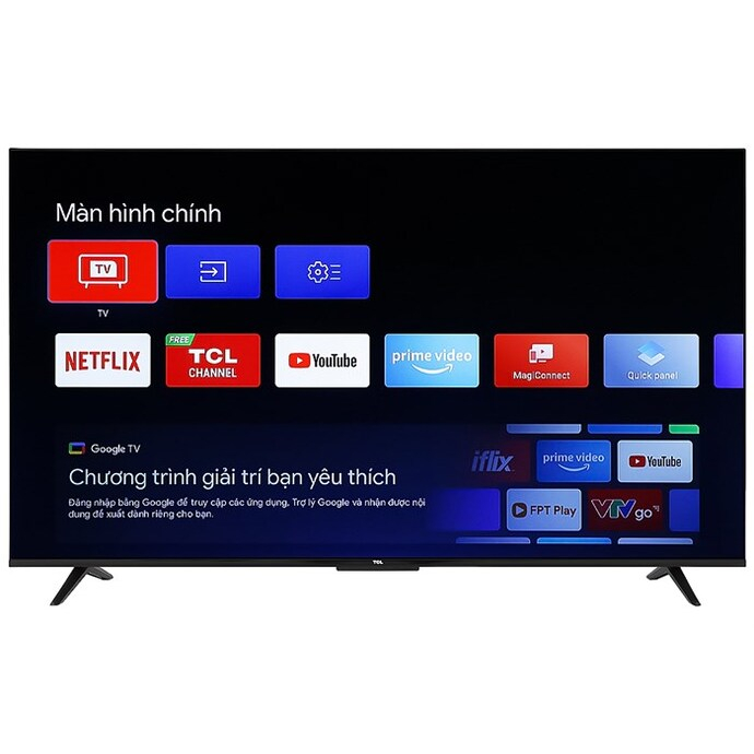 Google Tivi TCL 4K 55 inch 55P635