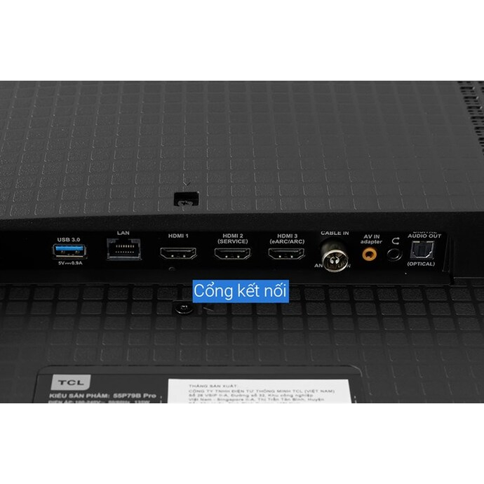 Google TV TCL 4K 55 inch 55P79B Pro