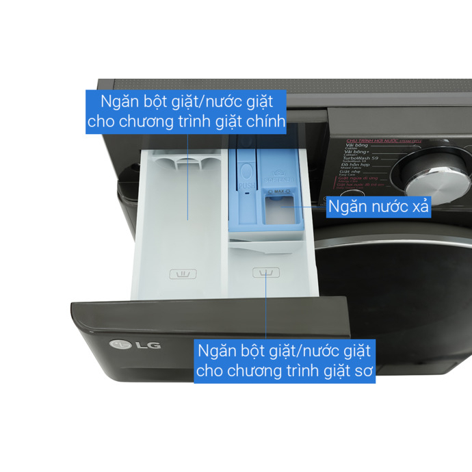 Máy giặt LG AI Inverter 10 kg FV1410S4B