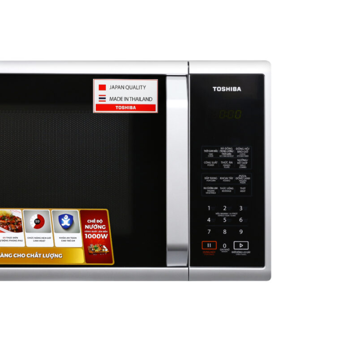 Lò vi sóng có nướng Toshiba ER-SGS23(S1)VN 23 lít