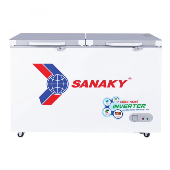 Tủ Đông mặt kính cường lực Sanaky 235 lít VH-2899A4K