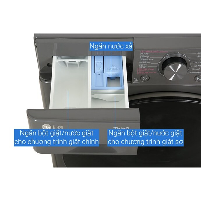 Máy giặt LG AI DD Inverter 10 kg FV1410S4M1