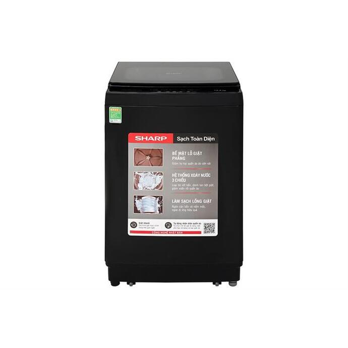 Máy giặt Sharp 12.5 kg ES-TM125CN-BK