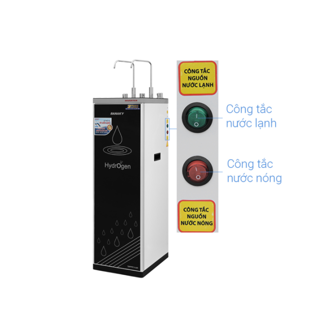Máy lọc nước RO inverter nóng nguội lạnh Sanaky VH102HP3 11 lõi