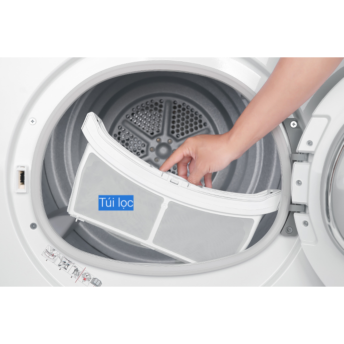 Máy sấy thông hơi Beko 8 kg DA8112RX0W 