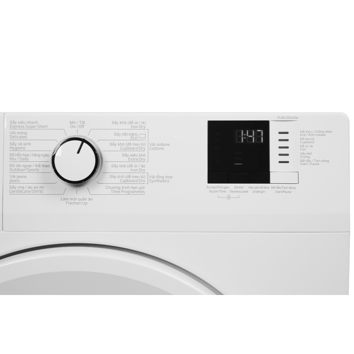 Máy sấy ngưng tụ Beko 8kg DU8133GA0W