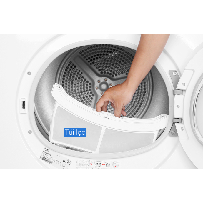 Máy sấy ngưng tụ Beko 8kg DU8133GA0W