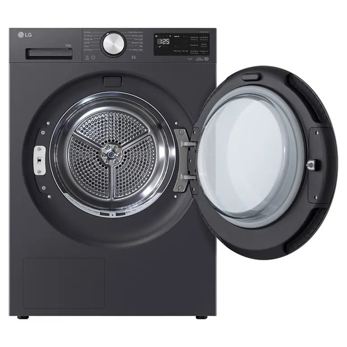 Máy sấy LG AI DUAL Inverter Heat Pump™ 12kg than ánh kim RX12VHP5G