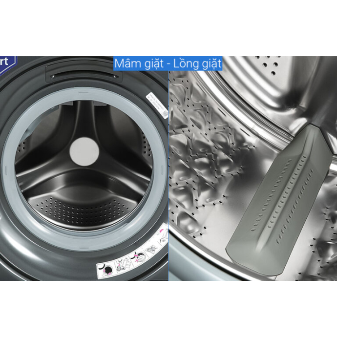 Máy giặt Panasonic Inverter giặt 10.5 kg – sấy tiện ích 2 kg NA-V105FR1BV