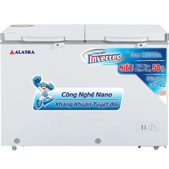 Tủ Đông Mát Alaska Inverter 267 Lít FCA-4600CI