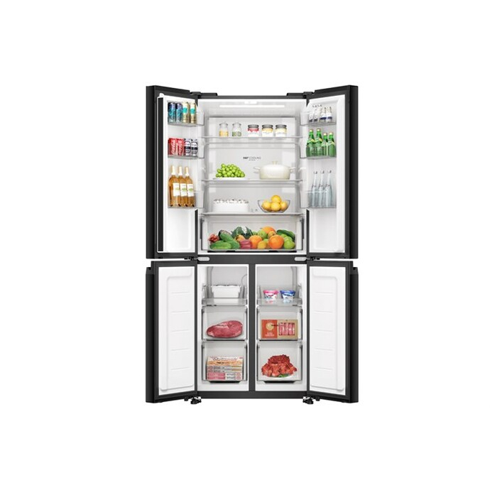 Tủ lạnh Aqua Inverter 410 lít Multi Door AQR-M466XA(GB)