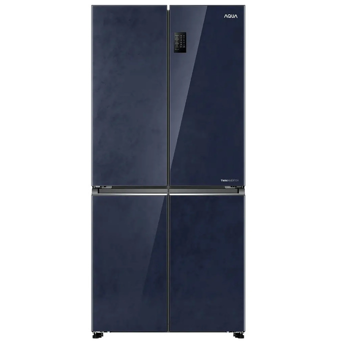 Tủ lạnh Aqua Inverter 469 lít AQR-M560XA(GL) 4 cánh