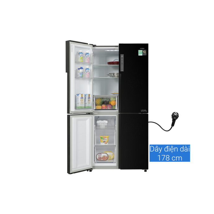 Tủ lạnh Aqua AQR-M525XA(FB) 456 lít Inverter
