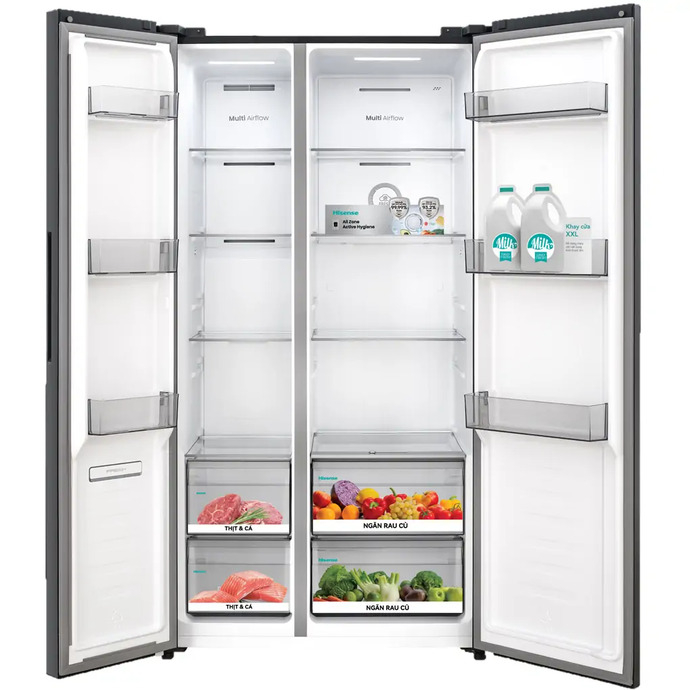 ủ Lạnh Hisense Inverter 544 Lít RS708N4EBN