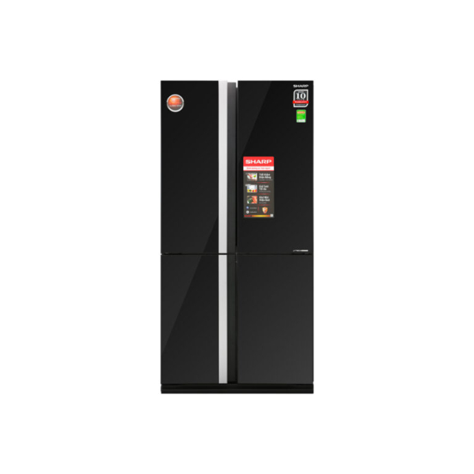Tủ lạnh Sharp Inverter 605 lít Multi Door SJ-FX688VG-BK