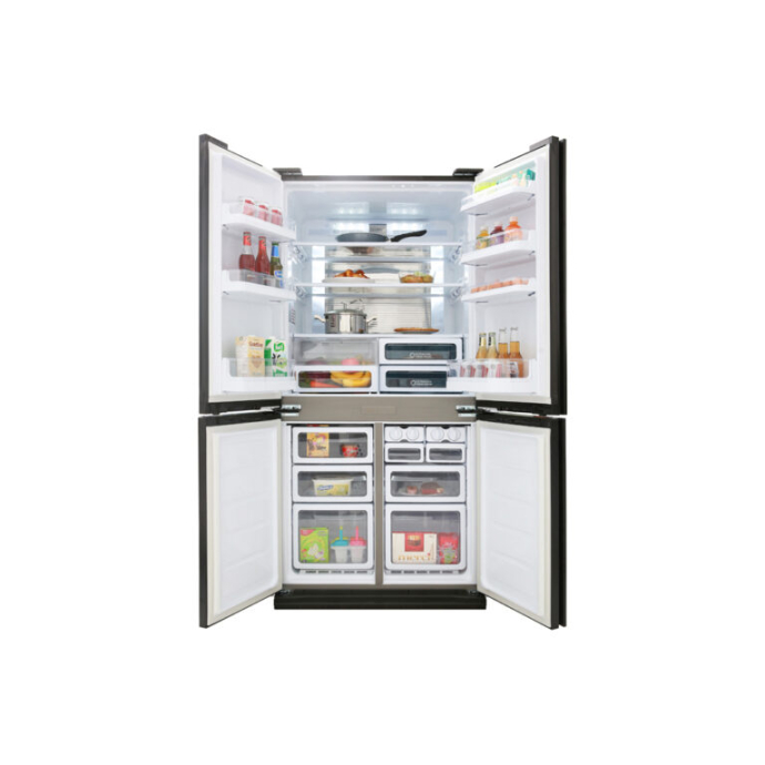 Tủ lạnh Sharp Inverter 605 lít Multi Door SJ-FX688VG-BK