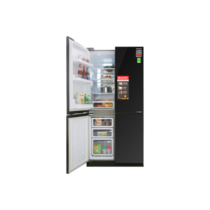 Tủ lạnh Sharp Inverter 605 lít Multi Door SJ-FX688VG-BK